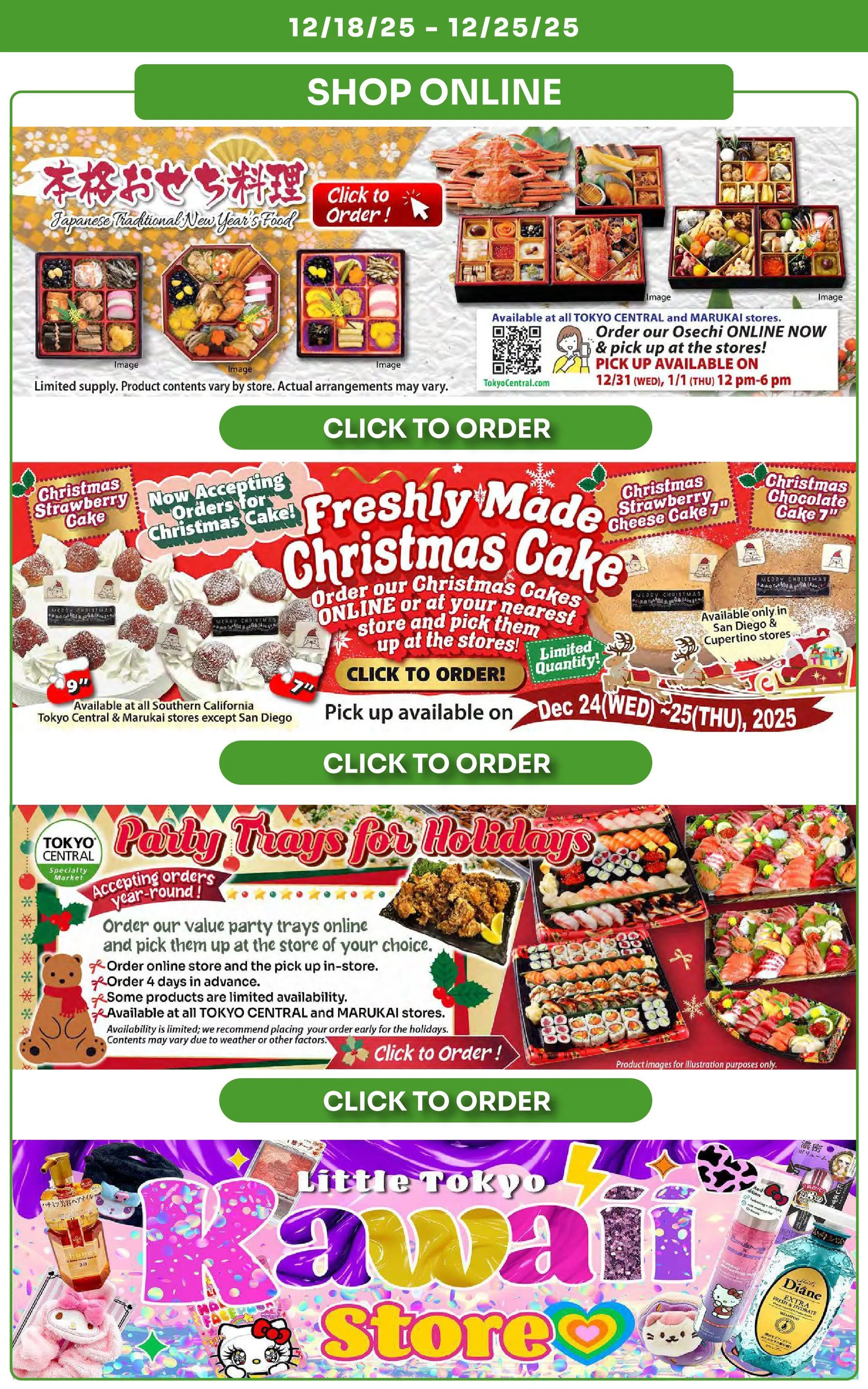 Weekly ad Tokyo Central Specialty Market Sales from December 18 to December 25 2025 - Page 12