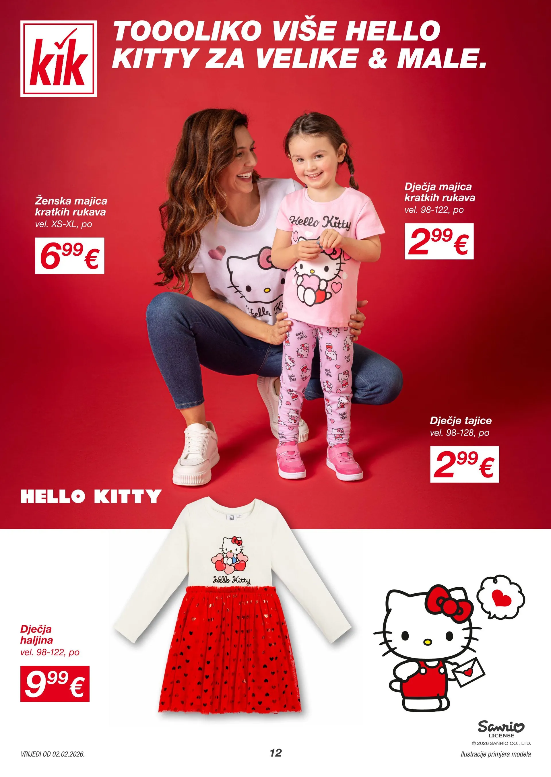 Katalog Najnovije ponude trgovine Kik od 30. siječnja do 28. veljače 2026. - Pregled Stranica 12