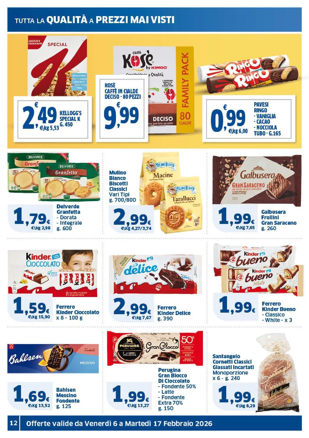 Volantini Ok Sigma da 6 febbraio a 17 febbraio di 2026 - Pagina del volantino 12
