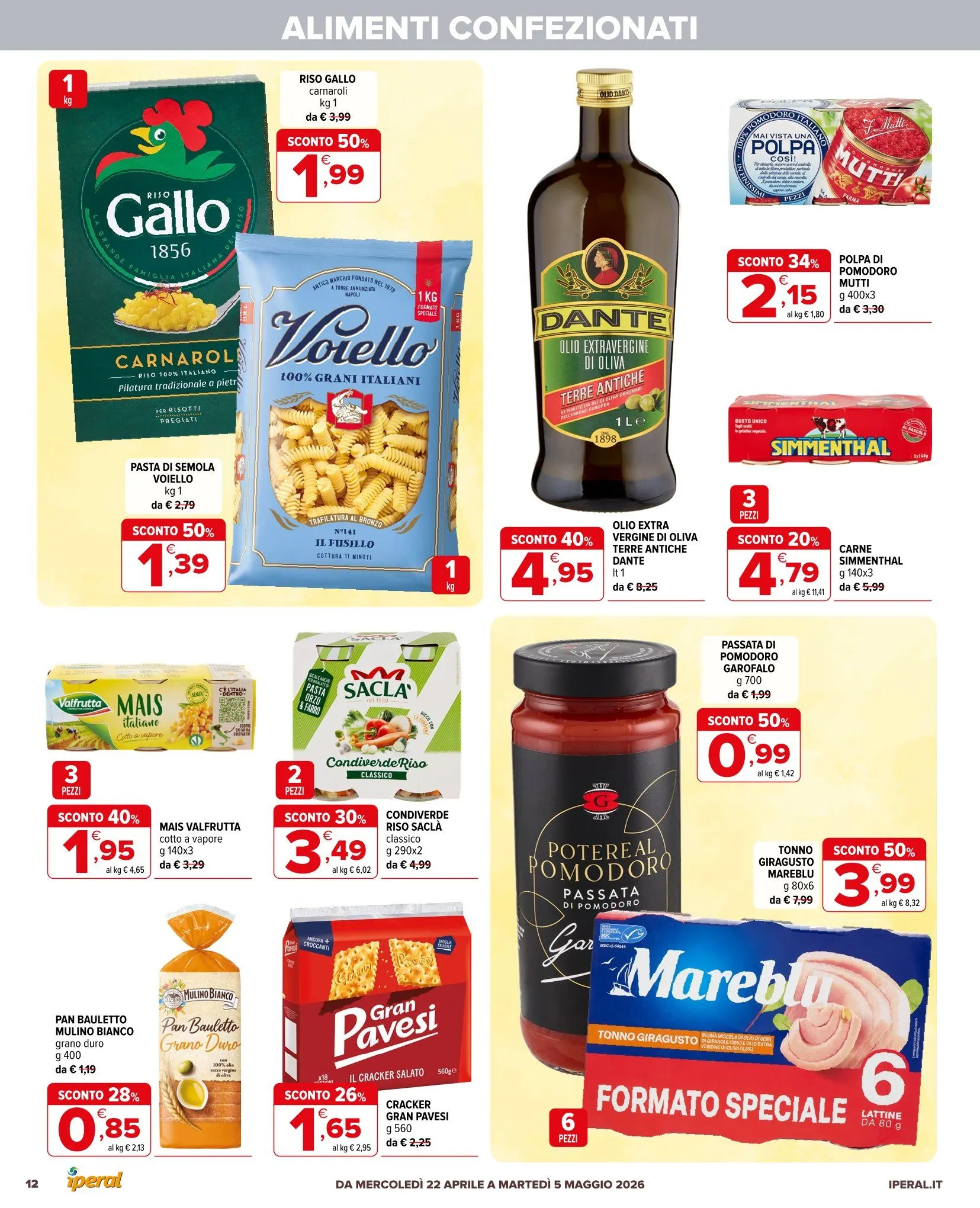 Volantino Iperal da 22 aprile a 5 maggio di 2026 - Pagina del volantino 12