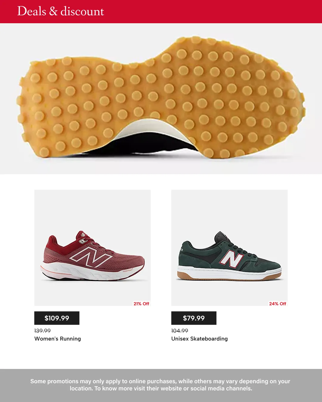 Weekly ad  New Balance Sales from March 27 to April 15 2026 - Page 12