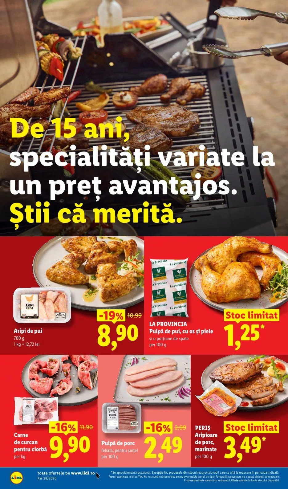 Catalog Oferte de neratat Lidl de la 6 iulie până la 12 iulie 2026 - Revista Pagina 12
