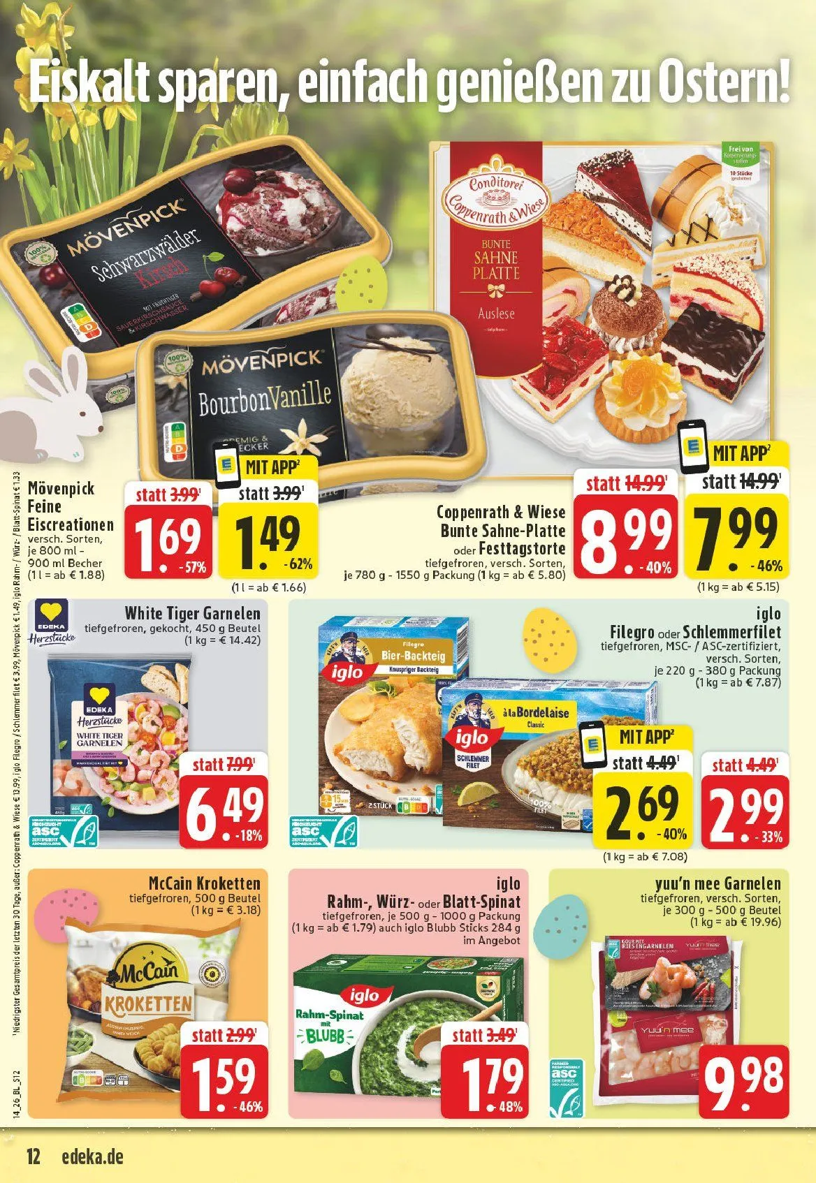 Edeka Angebote von 30. März bis 4. April 2026 - Prospekt seite 12