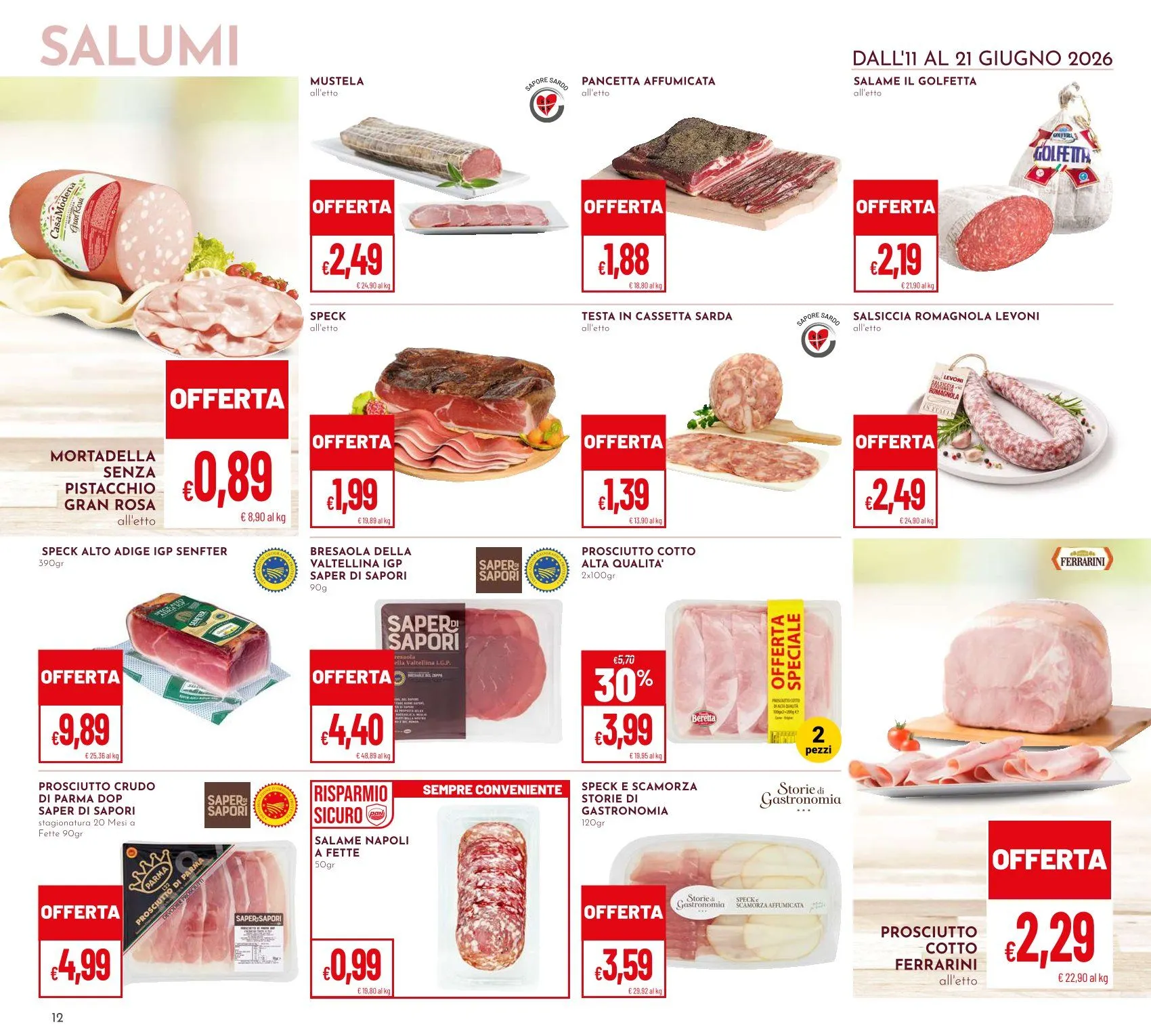 Volantini Pan da 11 giugno a 21 giugno di 2026 - Pagina del volantino 12