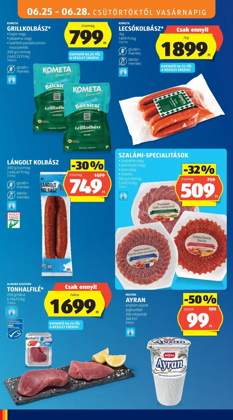 Katalógus Aldi legfrissebb ajánlatai június 25.-tól június 28.-ig 2026. - Oldal 12
