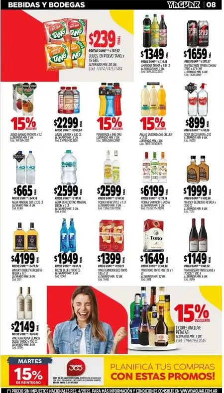 Ofertas de Ofertas Yaguar 28 de julio al 3 de agosto 2025 - Página 11 del catálogo