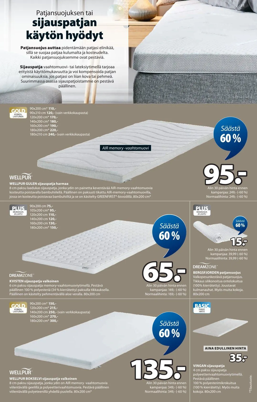 Tarjoukset JYSK voimassa alkaen 12. maaliskuuta - 8. huhtikuuta 2026 - Tarjouslehti sivu 12
