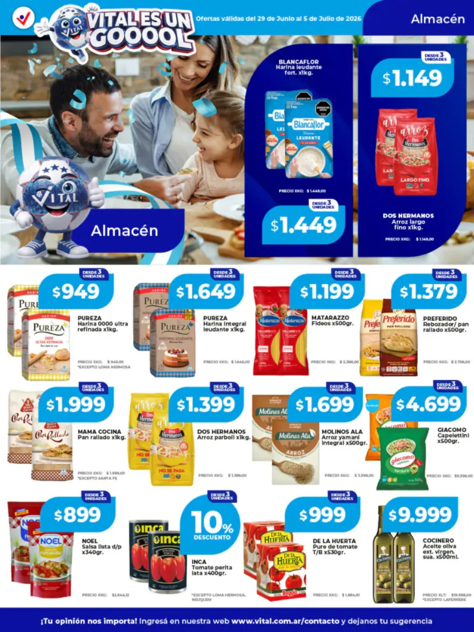 Ofertas de  Ofertas Vital 29 de junio al 5 de julio 2026 - Página 12 del catálogo
