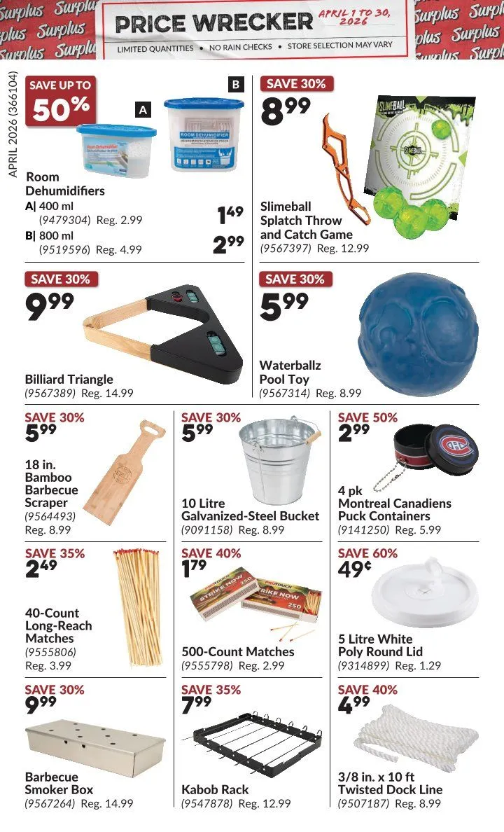 Princess Auto Sales from April 1 to April 30 2026 - flyer page 12