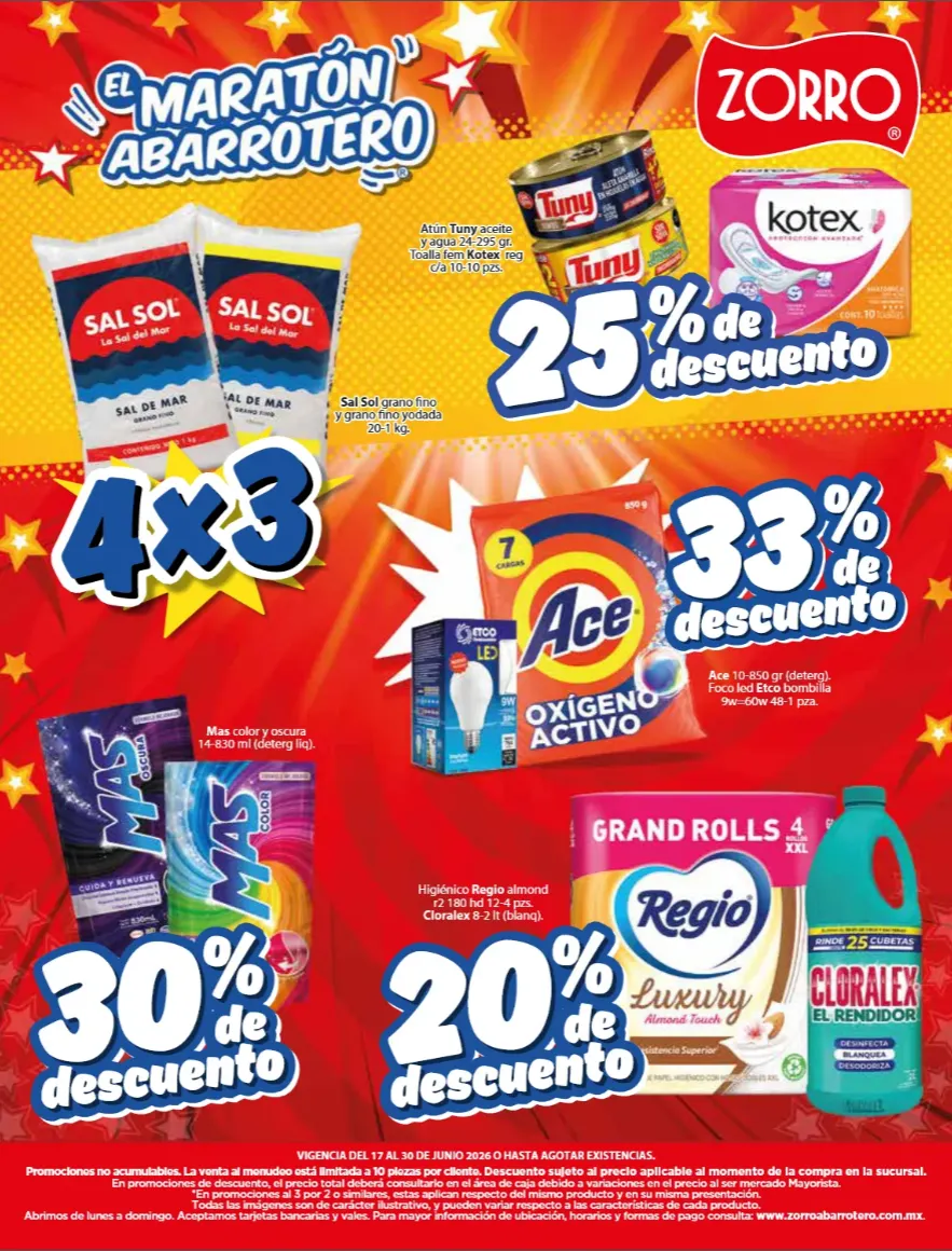 Catálogo de Zorro Ofertas 17 de junio al 30 de junio 2026 - Pagina 12