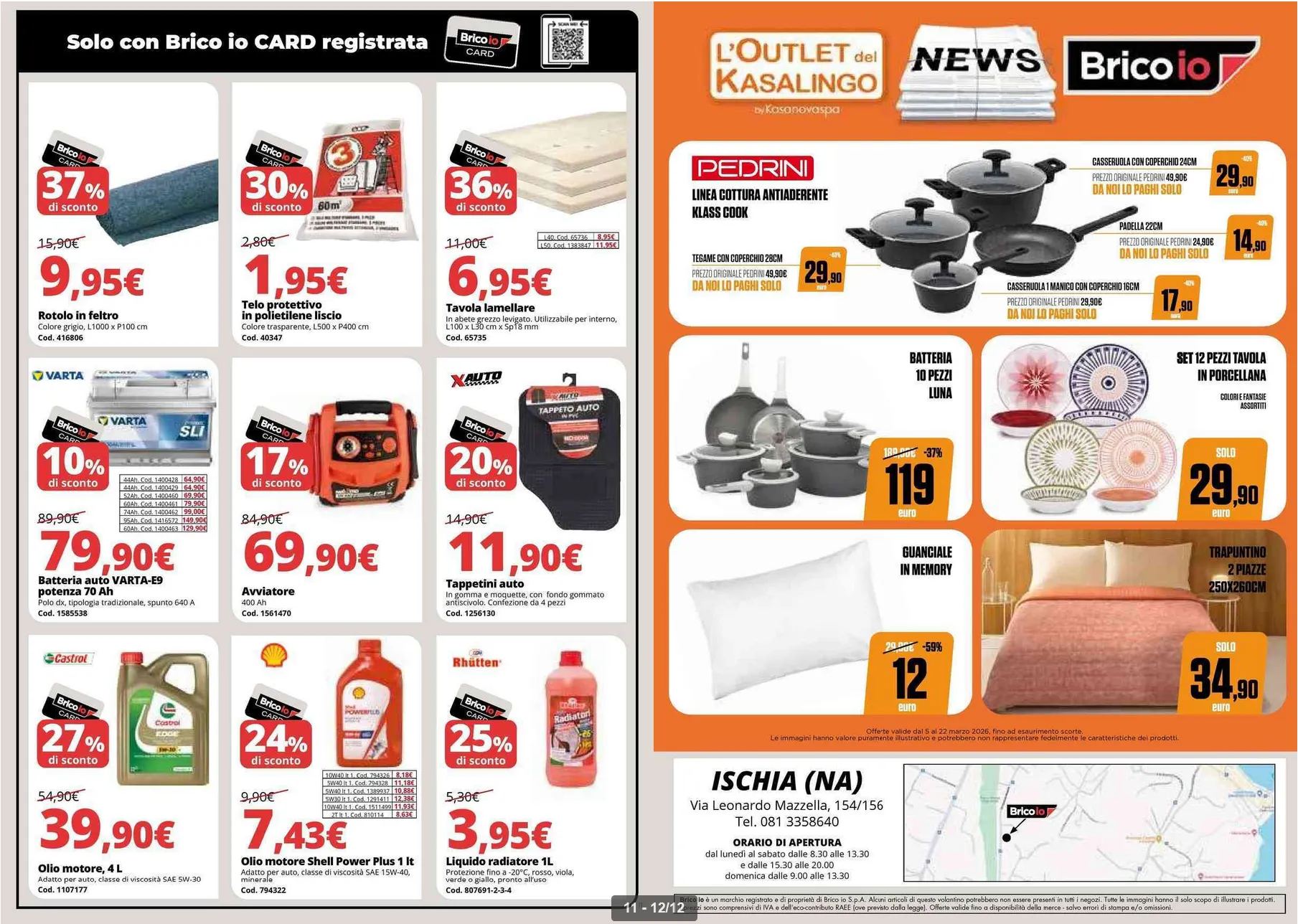  Volantini Brico io da 5 marzo a 22 marzo di 2026 - Pagina del volantino 12