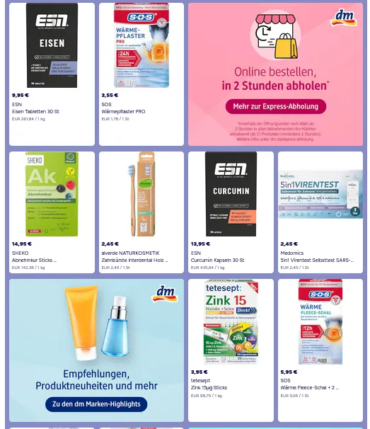 Dm Drogerie Sales von 1. Dezember bis 15. Dezember 2025 - Prospekt seite 12