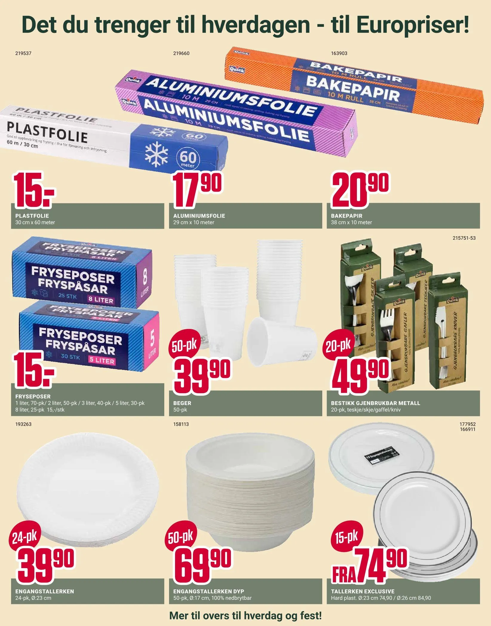 Europris-tilbudene fra 18. mai til 23. mai 2026 - kundeavisside 12