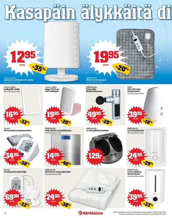 Kaupan Kärkkäinen uusimmat tarjoukset voimassa alkaen 4. helmikuuta - 17. helmikuuta 2026 - Tarjouslehti sivu 12