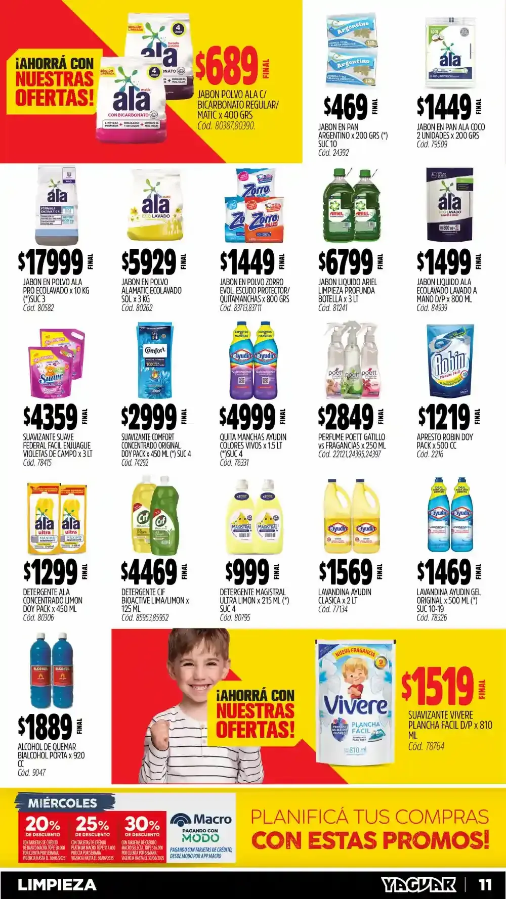 Ofertas de Yaguar Ofertas 14 de abril al 20 de abril 2025 - Página 11 del catálogo