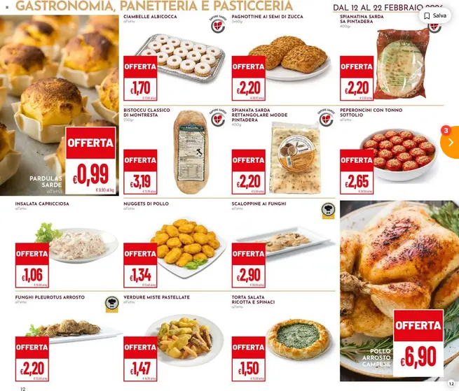  Volantini Pan da 12 febbraio a 22 febbraio di 2026 - Pagina del volantino 12