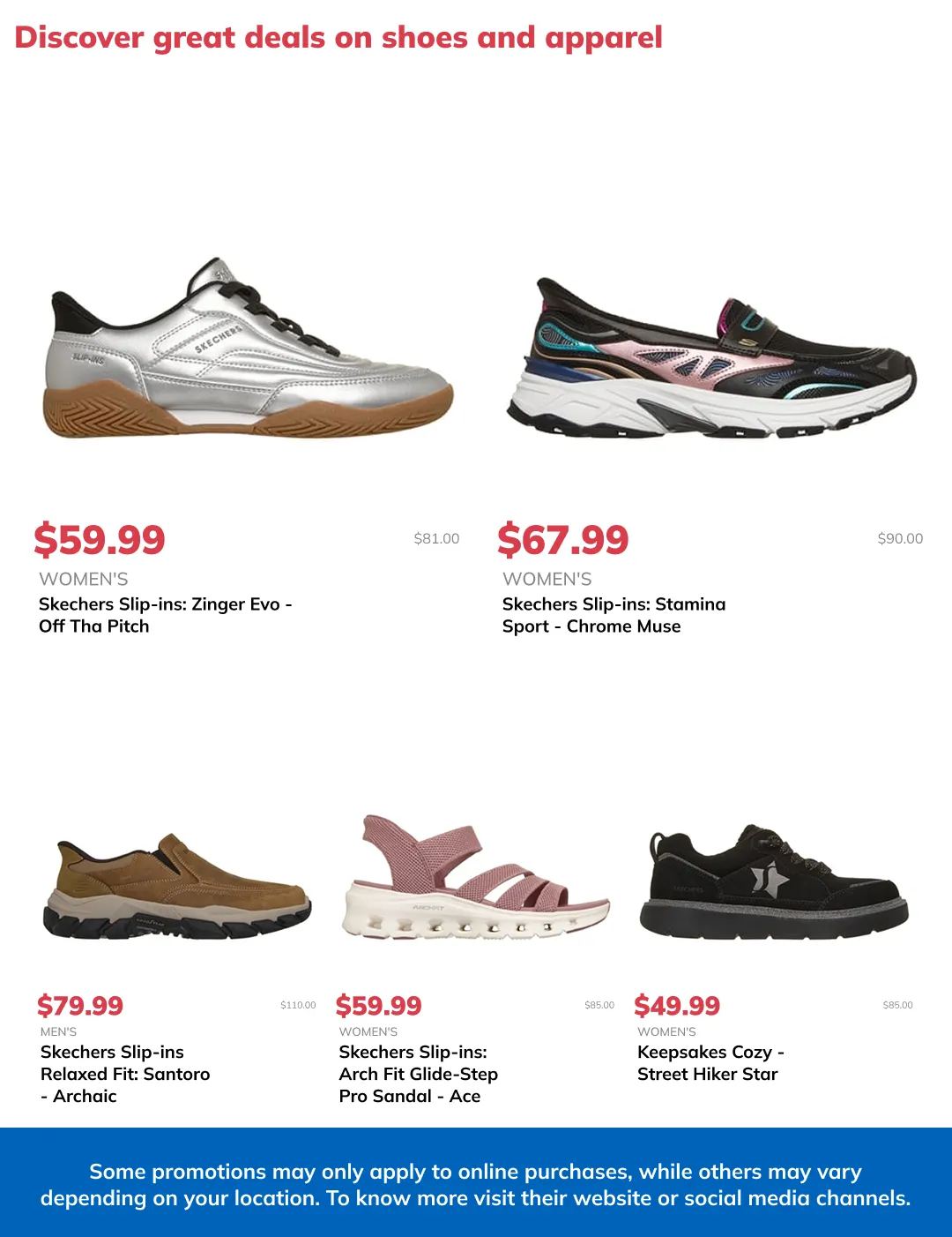 Weekly ad Skechers Sales from July 6 to July 20 2026 - Page 12