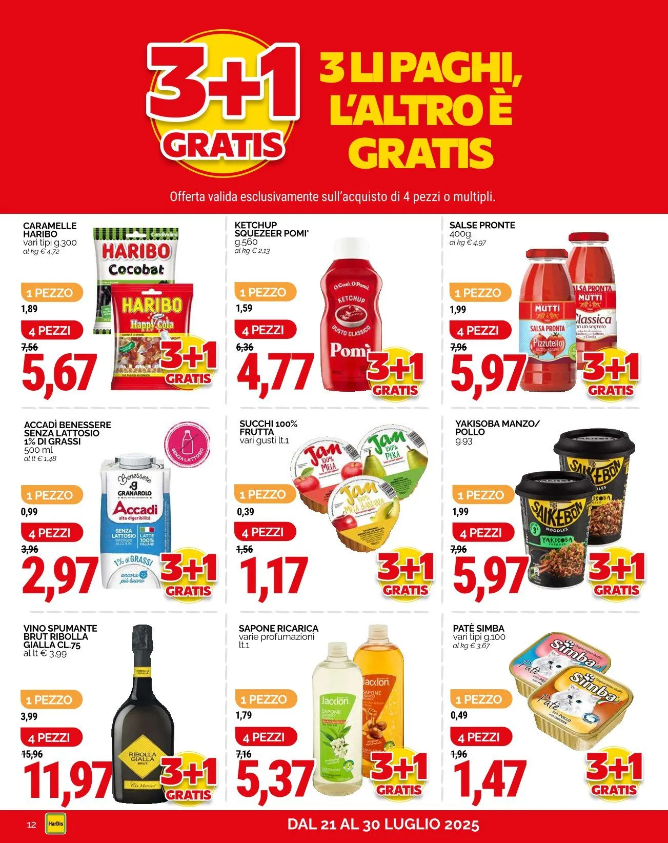 Hardis Volantino da 21 luglio a 27 luglio di 2025 - Pagina del volantino 13