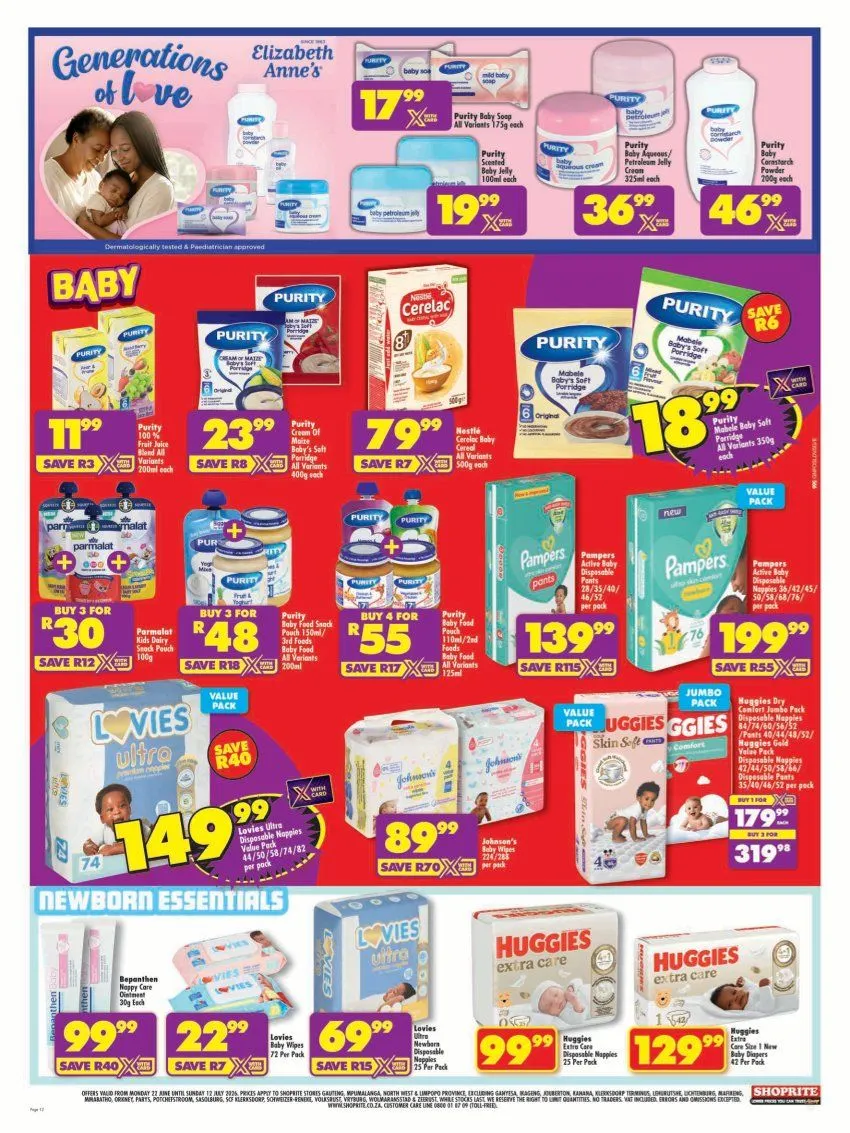 Shoprite Sales from 22 June to 12 July 2026 - Catalogue Page 12