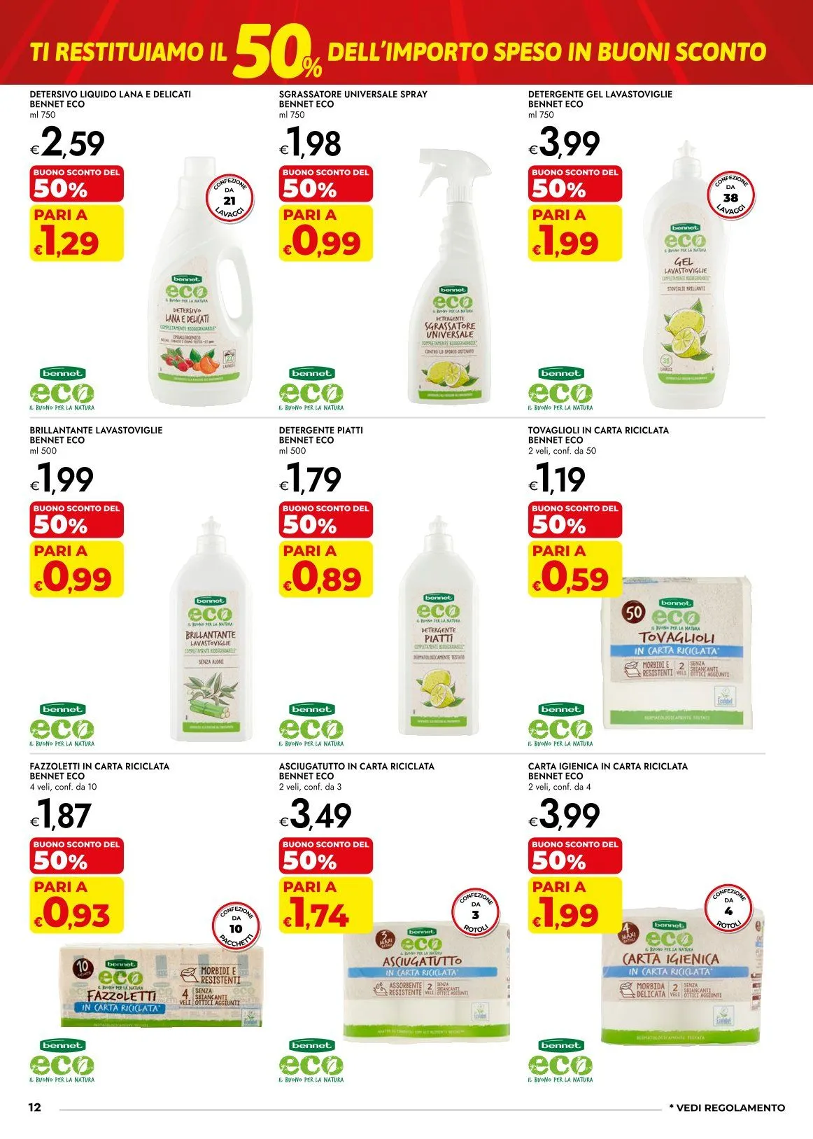 Volantini bennet da 22 gennaio a 4 febbraio di 2026 - Pagina del volantino 12