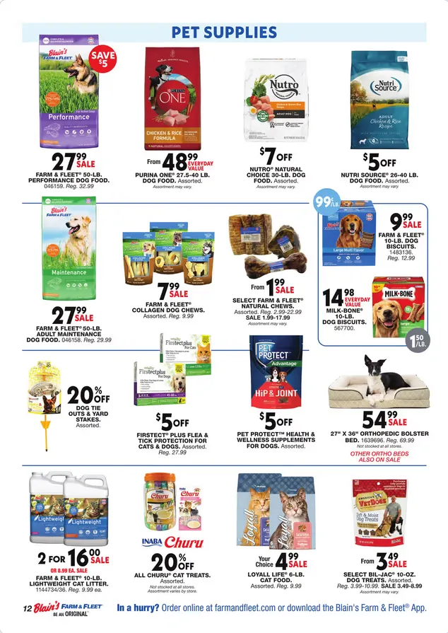 Weekly promotion Blain's Farm & Fleet Sales spanning from April 2 to April 12 2026 - Page 12 for Catalogue 365