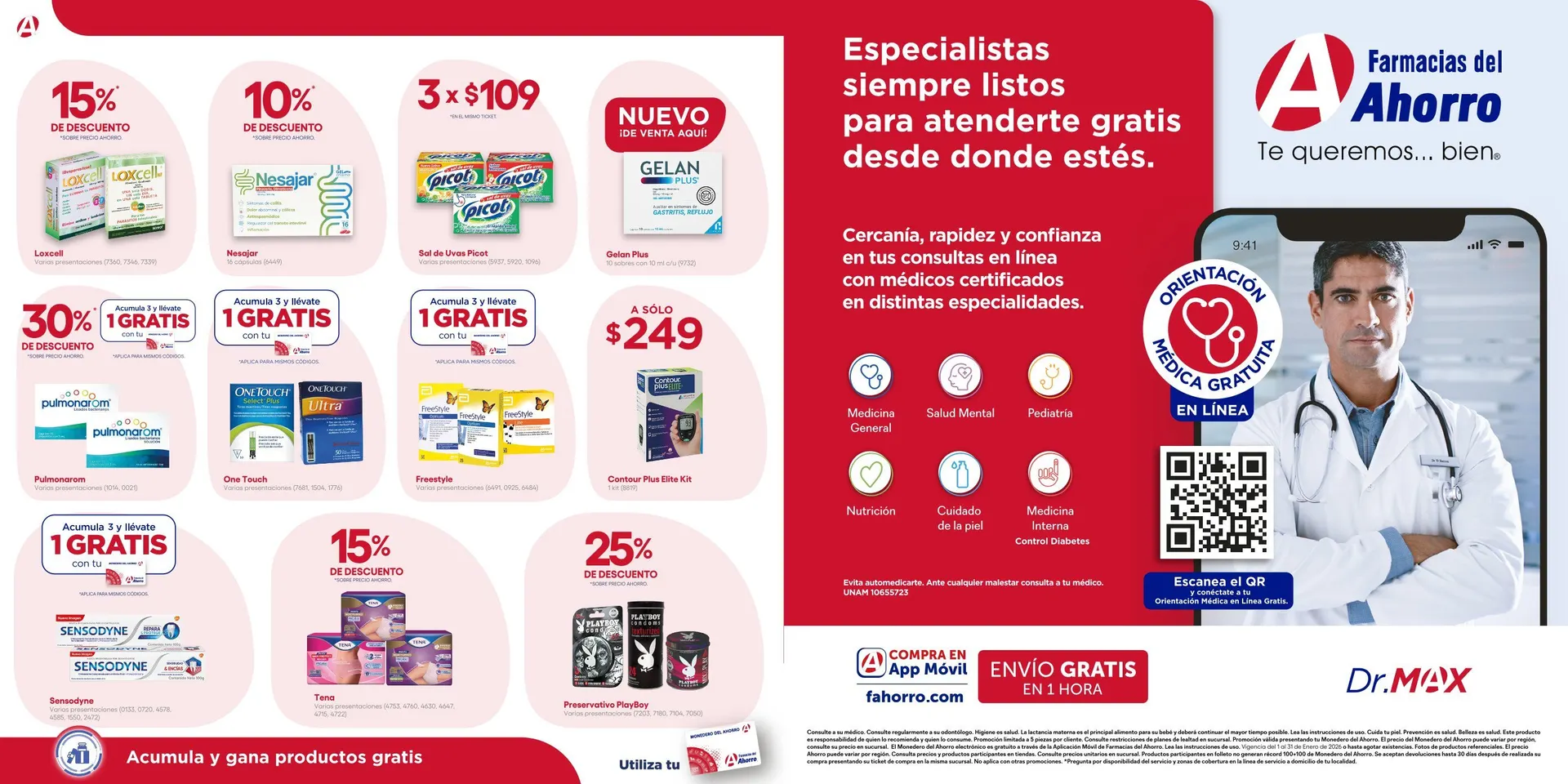Catálogo de Ofertas Farmacias del Ahorro 1 de enero al 31 de enero 2026 - Pagina 12