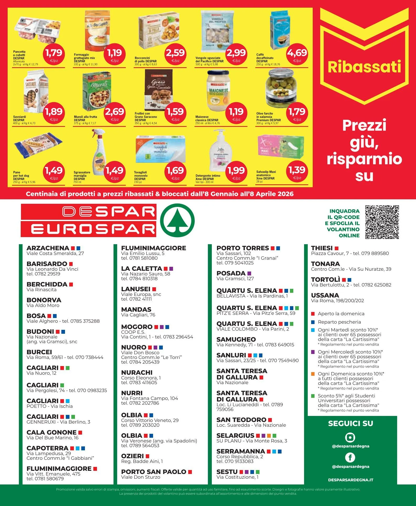 Volantini Eurospar da 8 gennaio a 14 gennaio di 2026 - Pagina del volantino 12