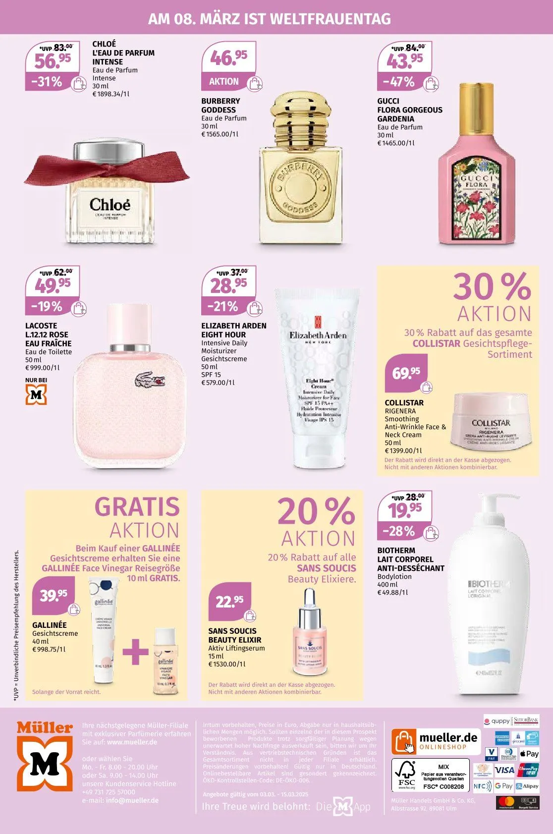 Müller Angebote von 13. März bis 15. März 2025 - Prospekt seite 12