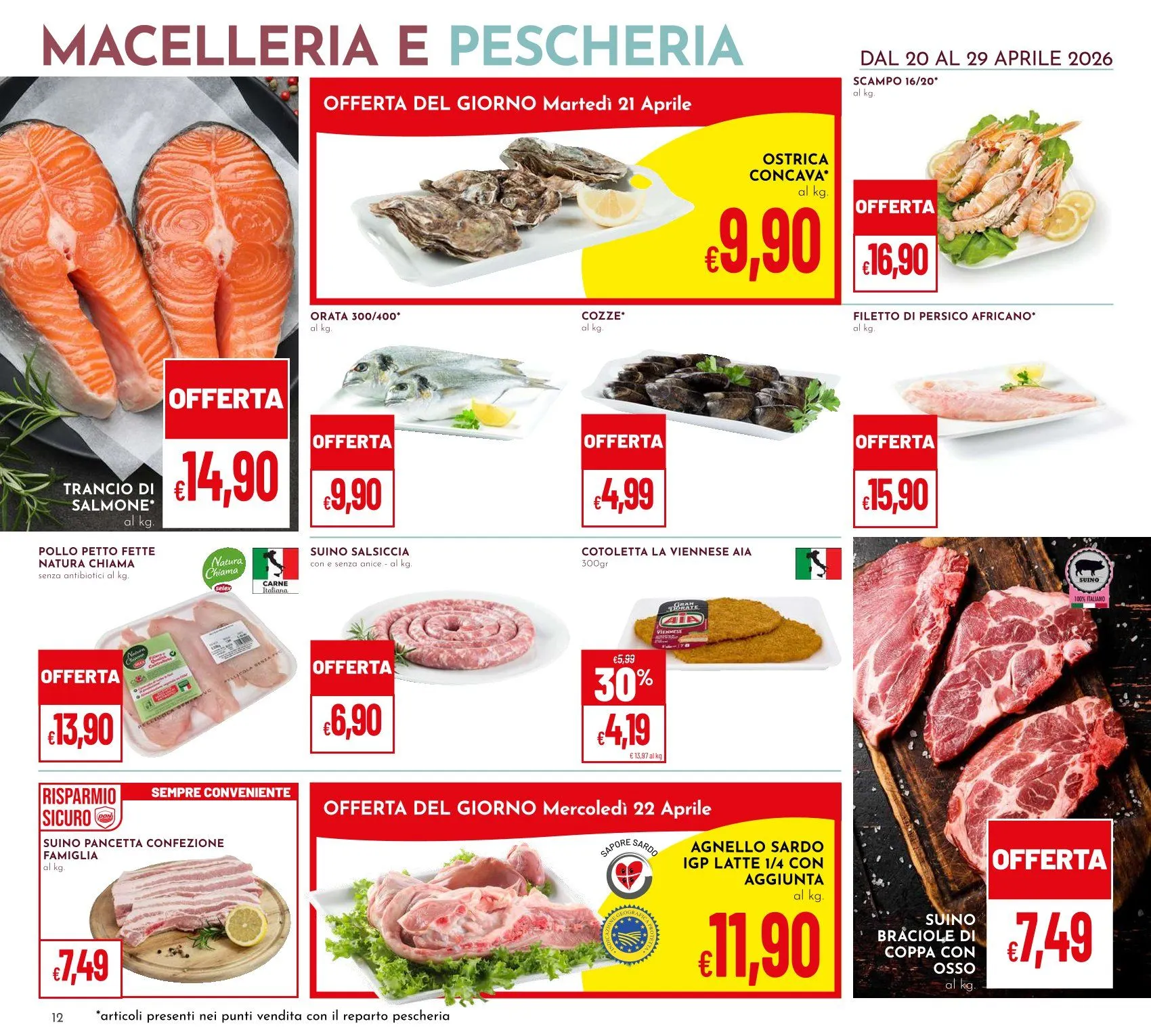 Volantini Pan da 20 aprile a 29 aprile di 2026 - Pagina del volantino 12