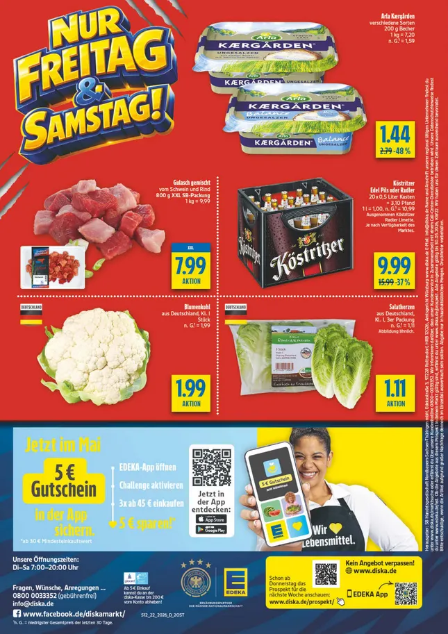 Diska Angebote von 26. Mai bis 30. Mai 2026 - Prospekt seite 12