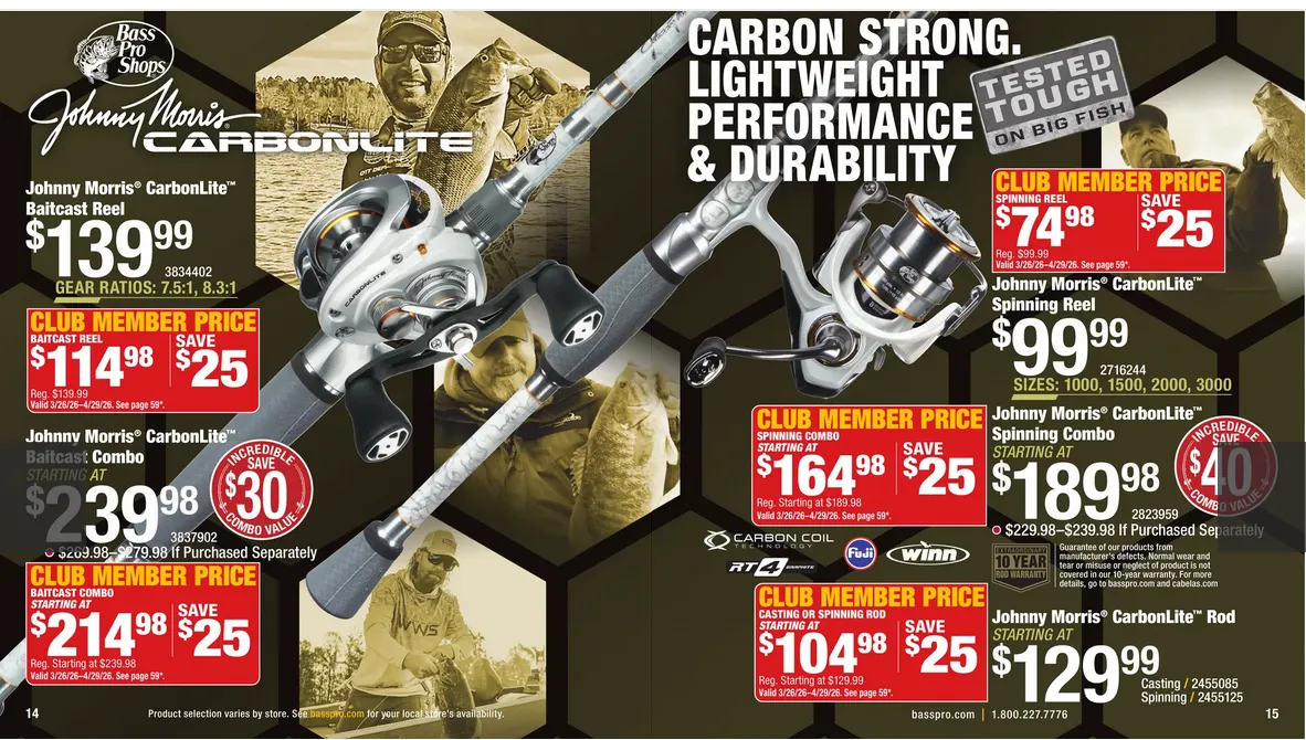 Weekly ad Bass Pro Shops Sales from April 8 to April 14 2026 - Page 8