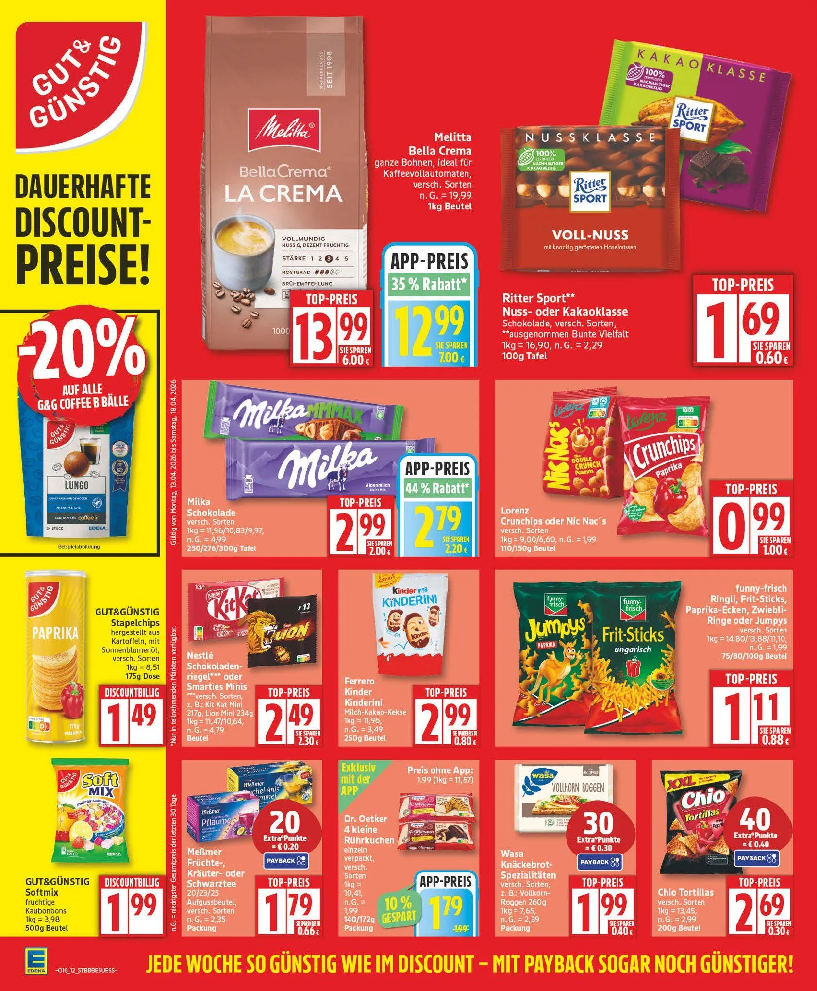 Edeka Prospekte von 13. April bis 18. April 2026 - Prospekt seite 12