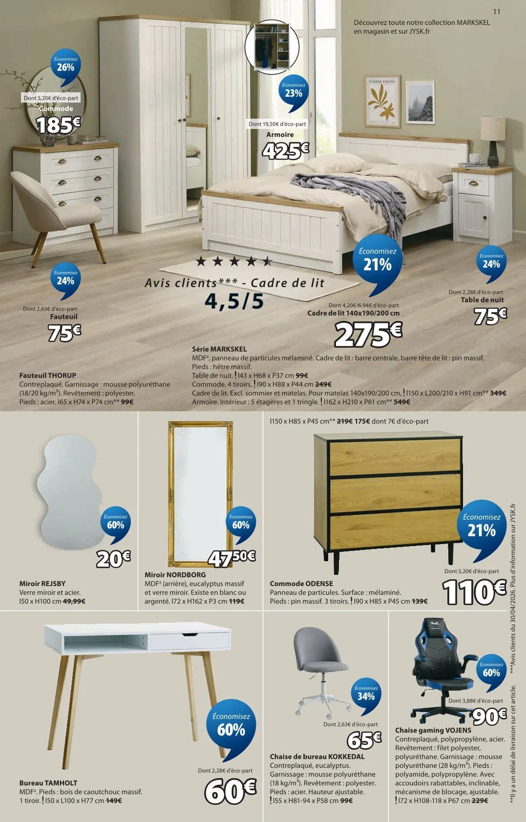 JYSK Catalogue du 24 juin au 21 juillet 2026 - Catalogue page 11