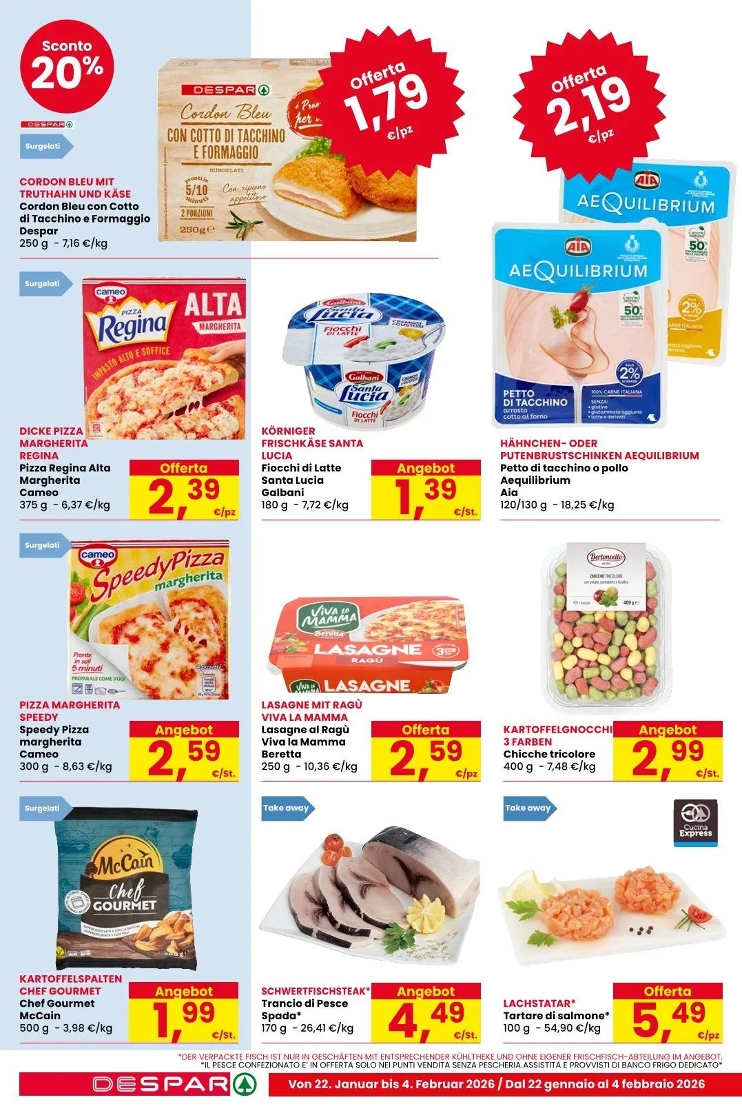 Volantini Despar da 22 gennaio a 4 febbraio di 2026 - Pagina del volantino 12