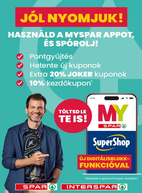 Katalógus SPAR legfrissebb ajánlatai január 15.-tól január 21.-ig 2026. - Oldal 12