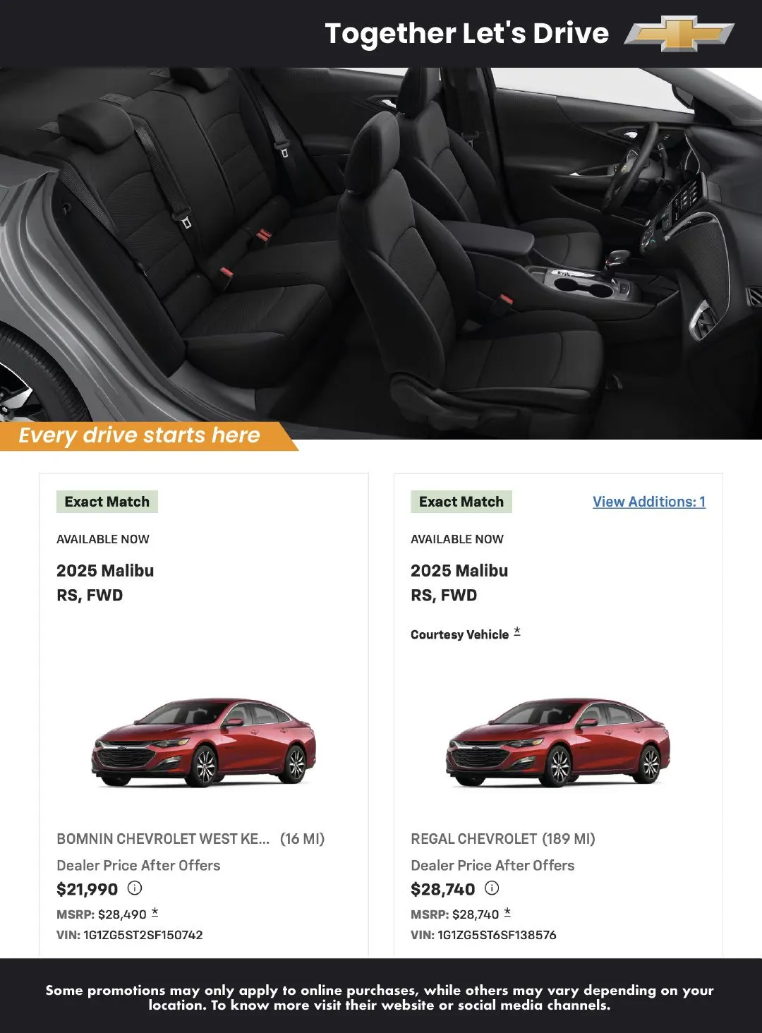 Weekly ad Chevrolet Weekly Ad from April 28 to May 12 2025 - Page 11