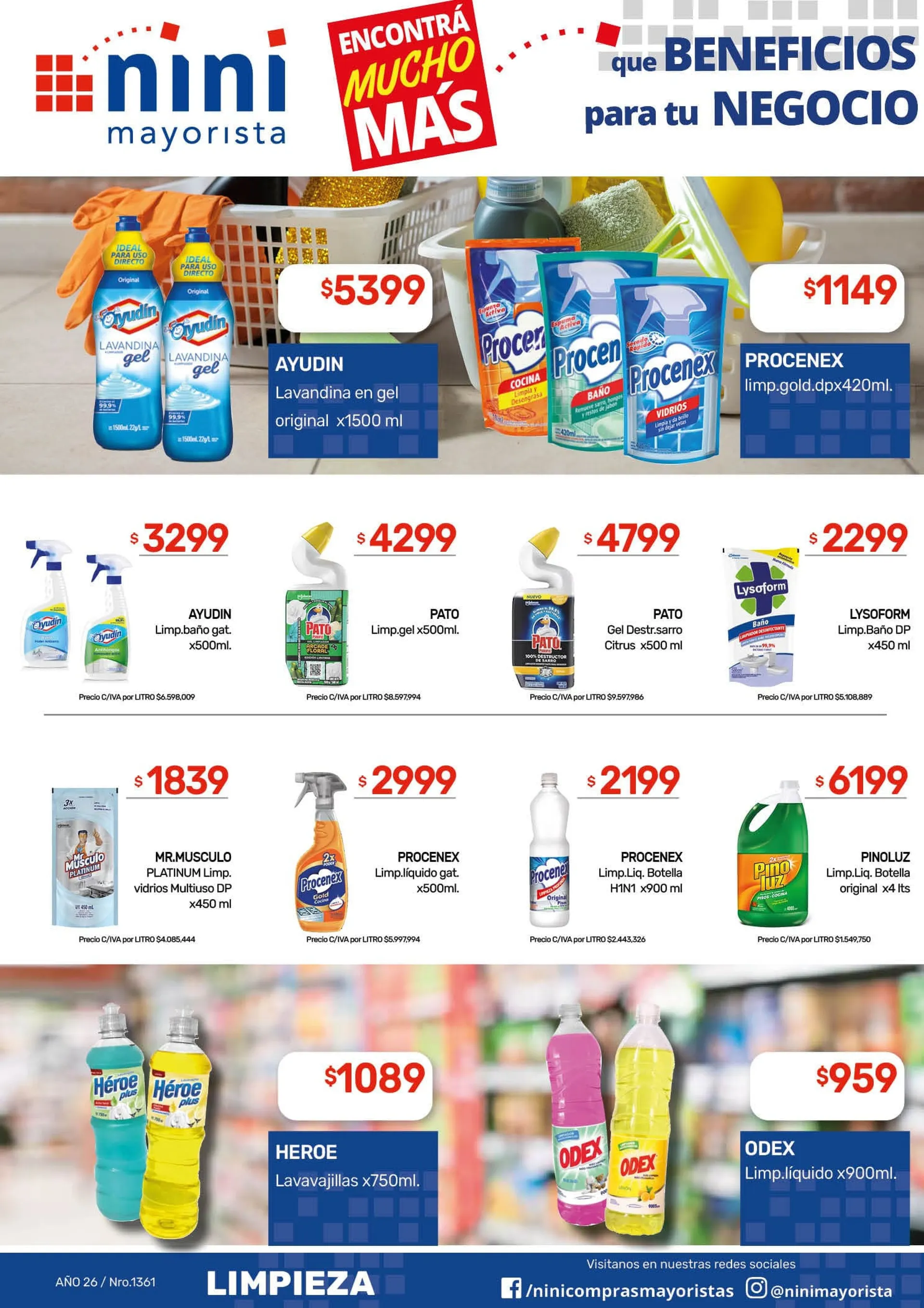 Ofertas de Nini Mayorista Ofertas 25 de mayo al 31 de mayo 2026 - Página 12 del catálogo