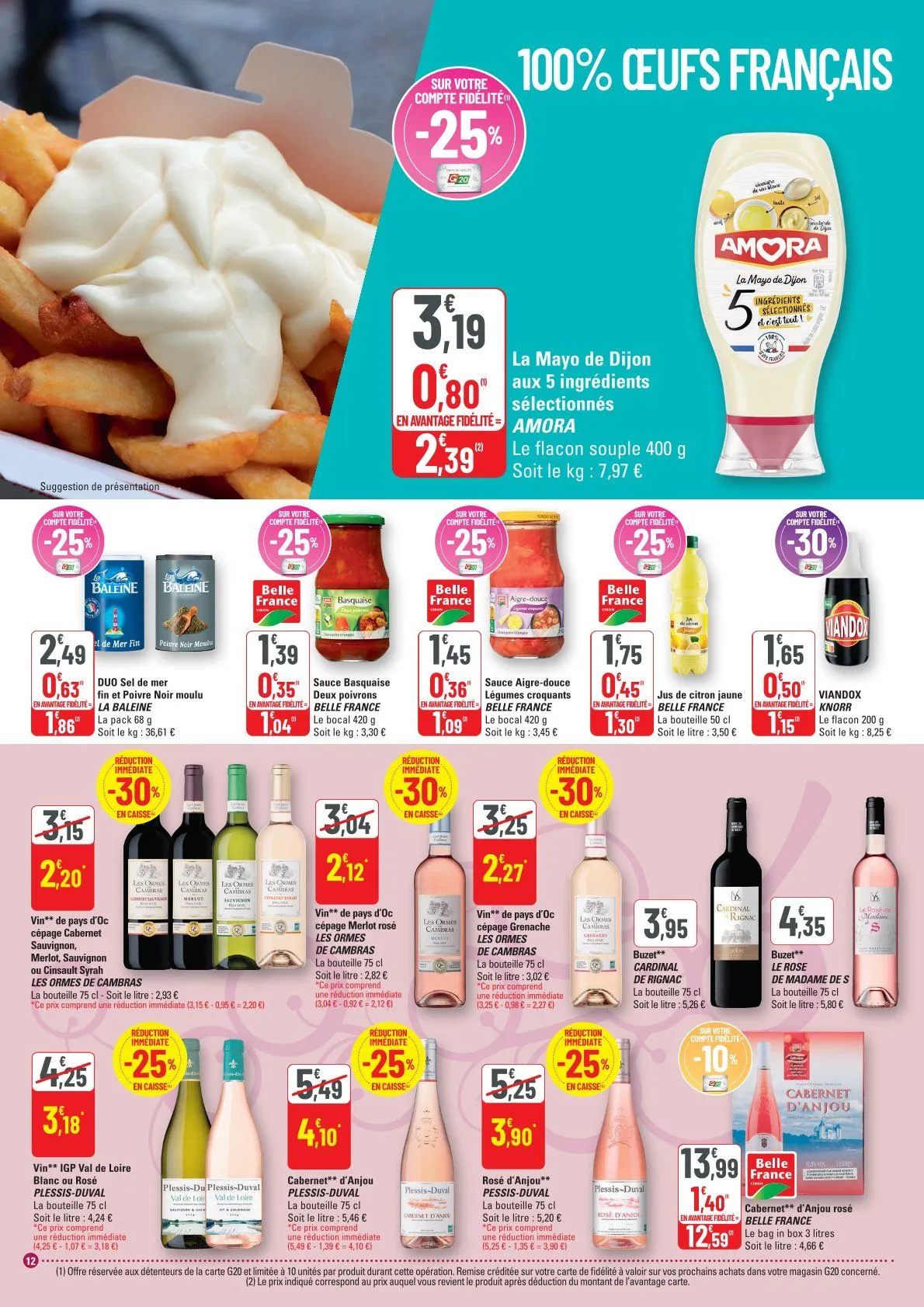 G20 Supermarchés Catalogue du 17 juin au 28 juin 2026 - Catalogue page 12