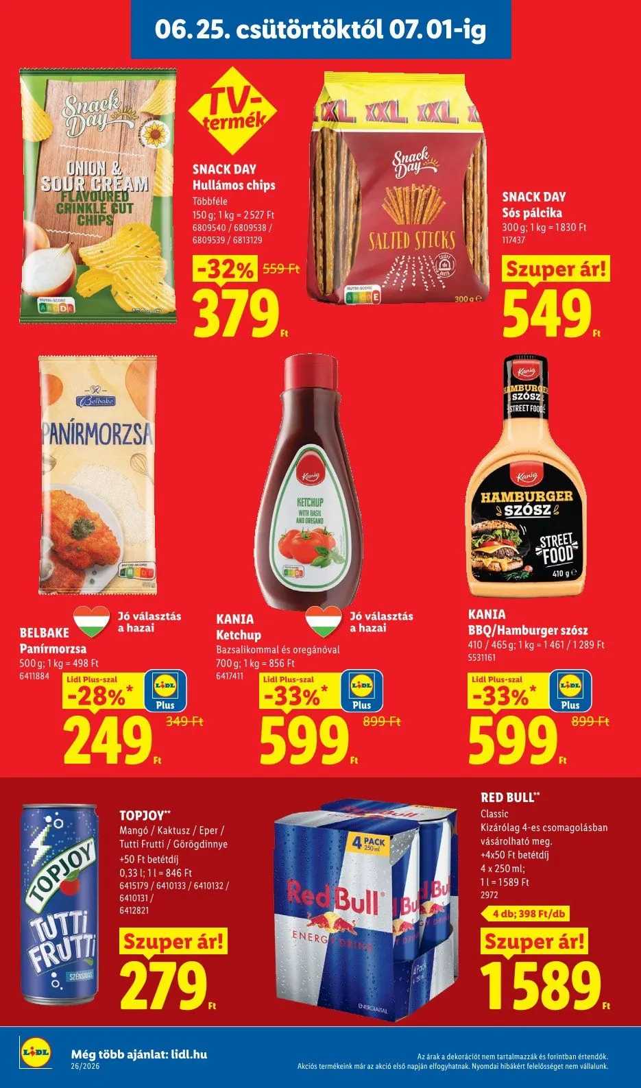 Katalógus Lidl legfrissebb ajánlatai június 25.-tól július 7.-ig 2026. - Oldal 12