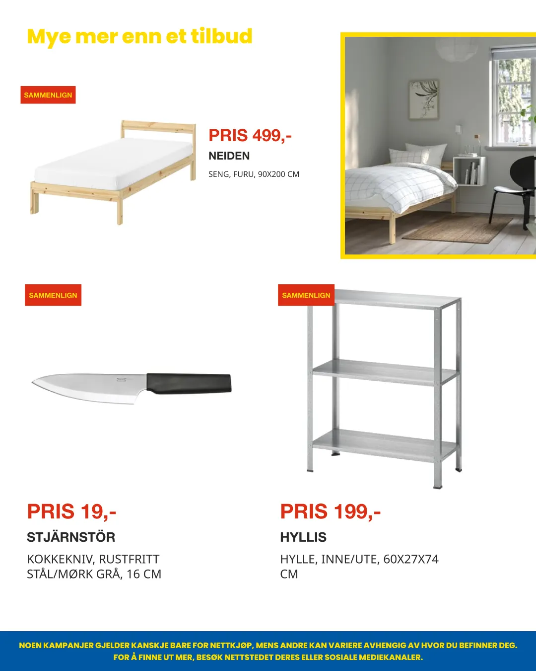 IKEA fra 16. juli til 3. august 2026 - kundeavisside 12
