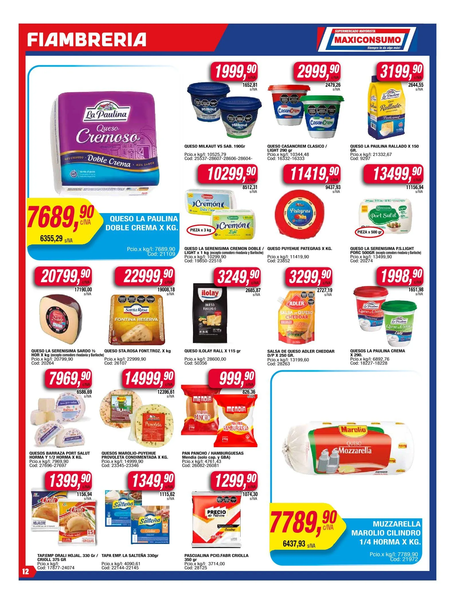 Ofertas de Ofertas Maxiconsumo 28 de julio al 3 de agosto 2025 - Página 12 del catálogo