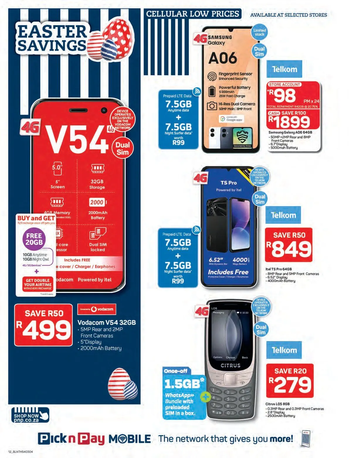 Pick n Pay weekly ads from 9 March to 12 April 2026 - Catalogue Page 12