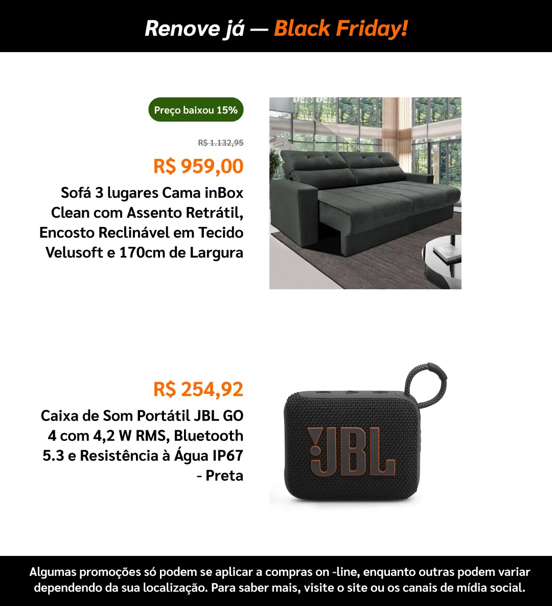 Encarte de Black friday  26 de novembro até 8 de dezembro 2025 - Pagina 11