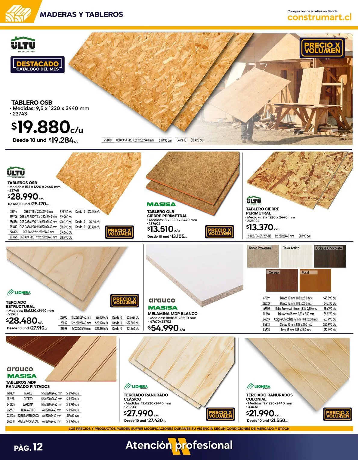 Catálogo de Construmart Ofertas 1 de junio al 30 de junio 2026 - Página 12
