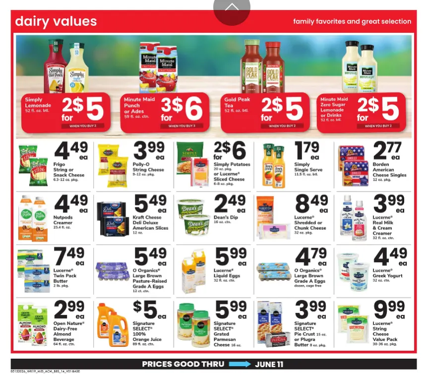 Weekly promotion ACME Sales spanning from May 15 to June 11 2026 - Page 12 for Catalogue 365