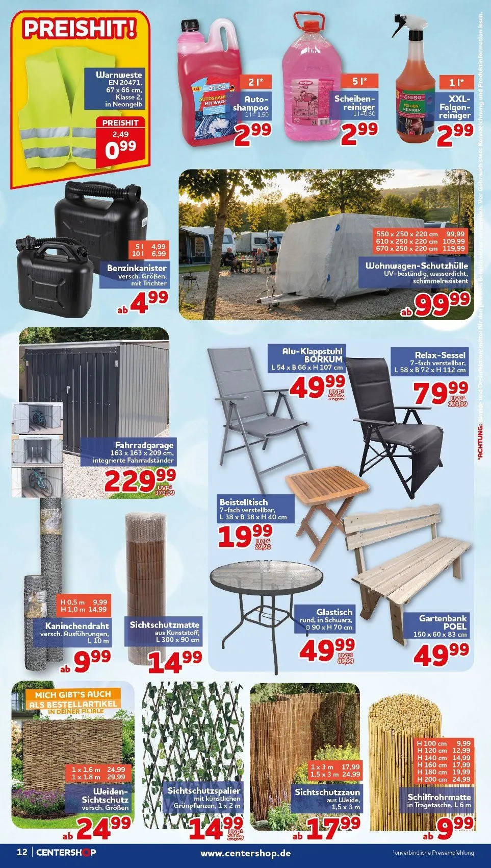 CENTERSHOP Prospekte von 13. Juli bis 18. Juli 2026 - Prospekt seite 12