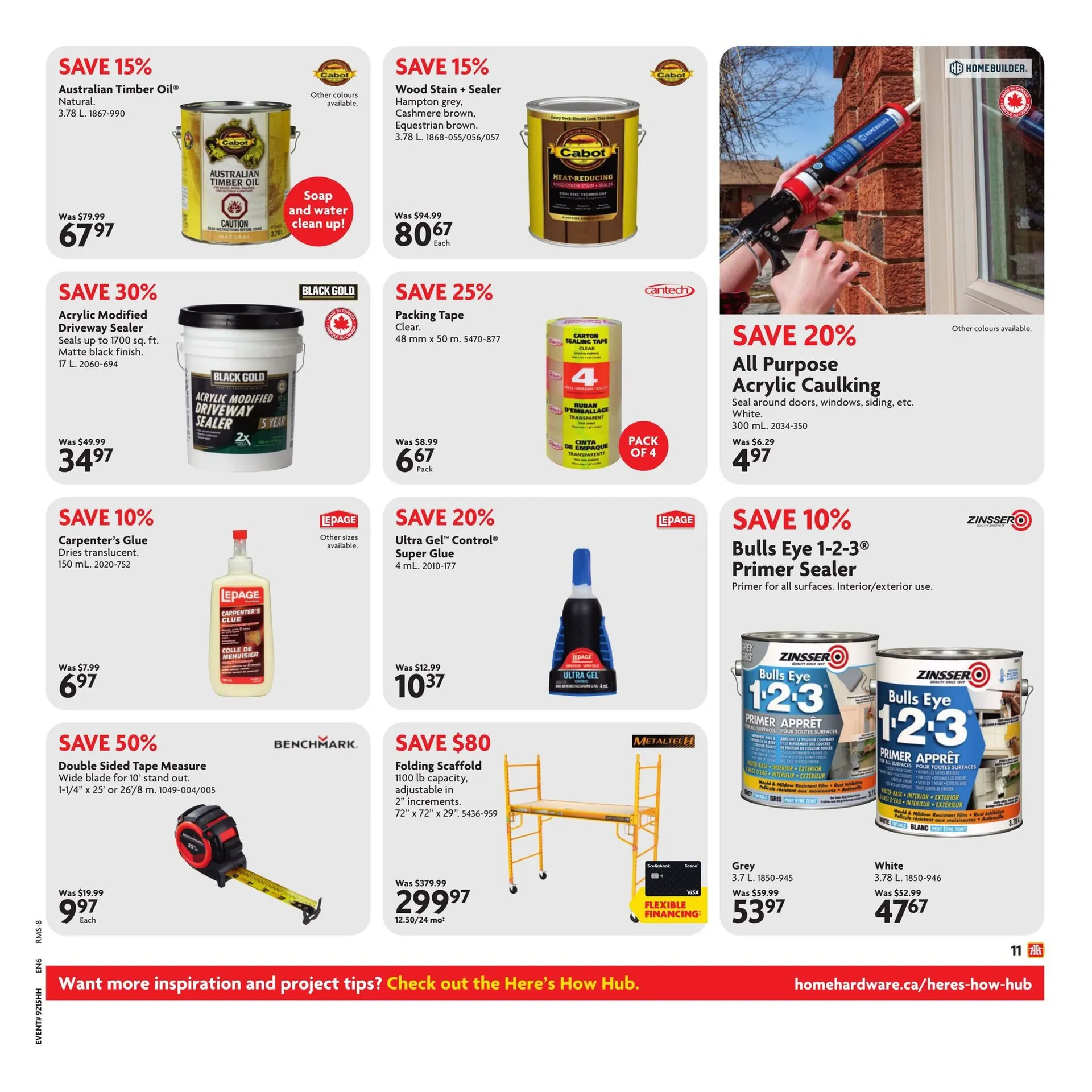 Home Hardware Sales from April 9 to April 22 2026 - flyer page 12