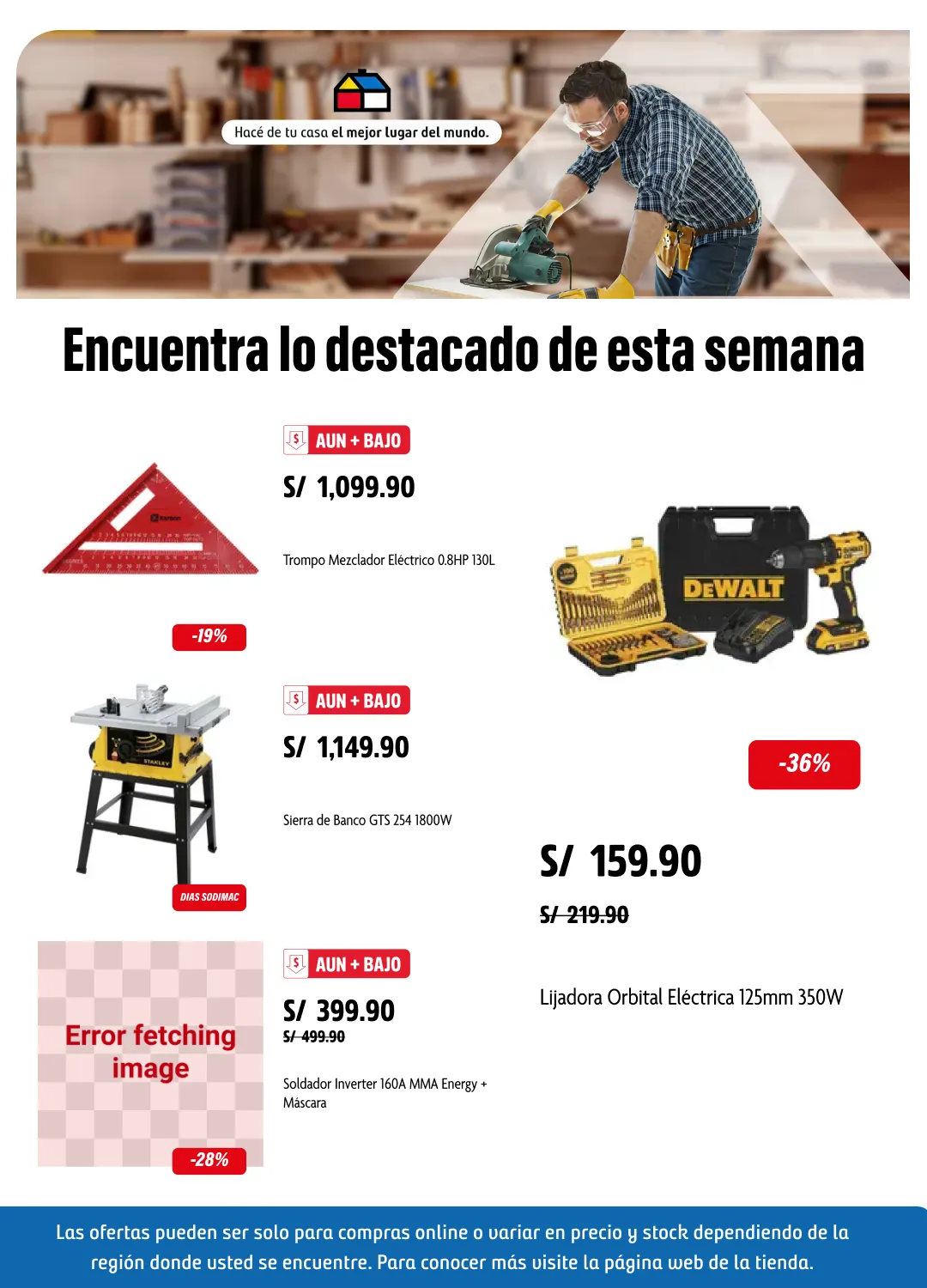 Catalogo de Ofertas Sodimac 25 de marzo al 10 de abril 2026 - Pag 12