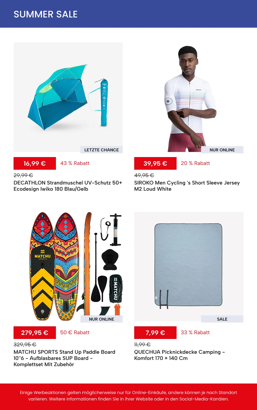 Decathlon Angebo von 29. Juli bis 12. August 2026 - Prospekt seite 12