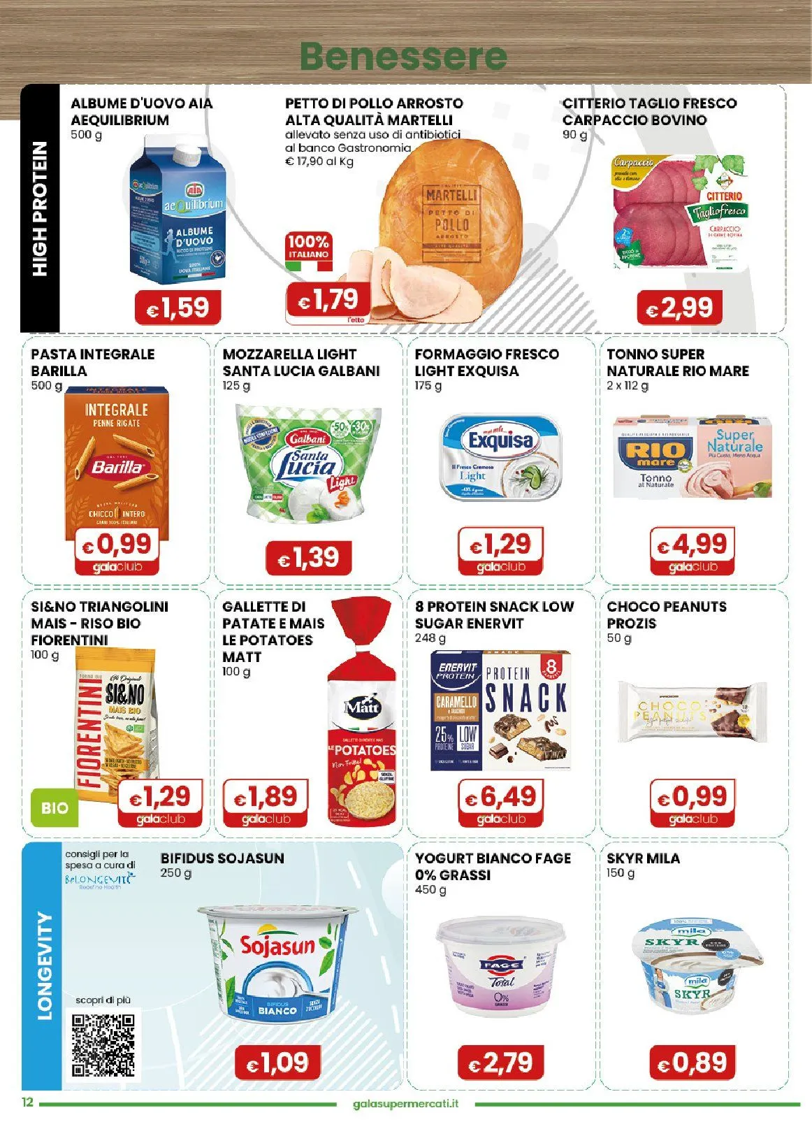  Volantini Gala Supermercati da 7 aprile a 21 aprile di 2026 - Pagina del volantino 12